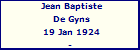 Jean-Baptiste De Gyns