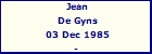 Jean De Gyns