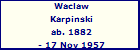 Waclaw Karpinski