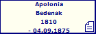 Apolonia Bedenak