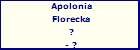Apolonia Florecka