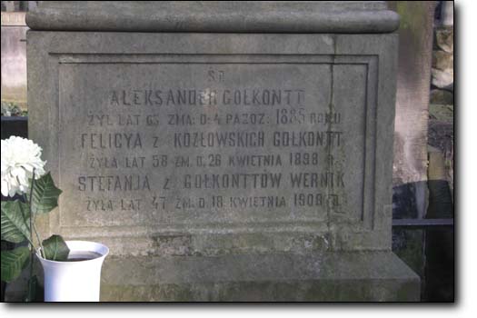 Powazki Cemetery Golkontt Monument 3